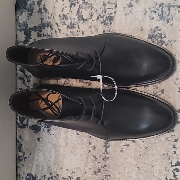 NWT!! Men's Black Or Brown Leather Boots - Picture 2 of 12